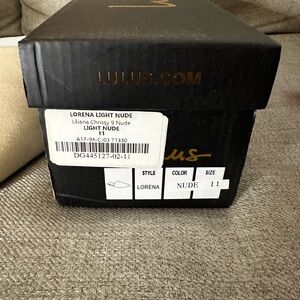 Lulu's Nude Mules & Clogs